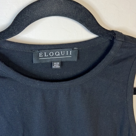 Eloquii Knit Dress with Cutout Detail - Picture 6 of 6
